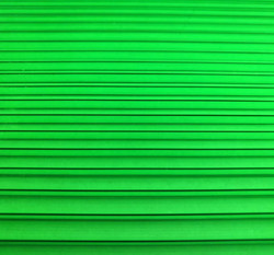 Сотовый поликарбонат, 4 мм зеленый полисад 2,1х3м(0,47 кг/м.2)