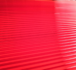 Сотовый поликарбонат, 4 мм красный тепличный 2,1х3м(0,52 кг/м.2)