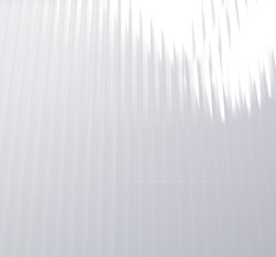 Сотовый поликарбонат, 4 мм белый тепличный 2,1х9м(0,52 кг/м.2)