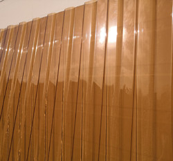 Волнистый поликарбонат, С-10 прозрачно-коричневый 3000х1100х0,7мм