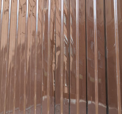 Волнистый поликарбонат, С-10 коричневый непрозрачный 4000х1100х0,7мм